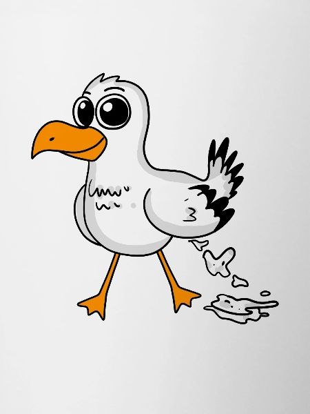 Seagull Funny Motif