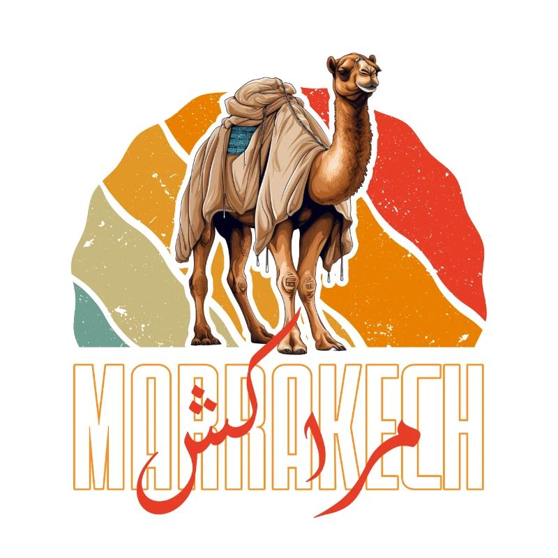 Marrakesch Sonnenkamel