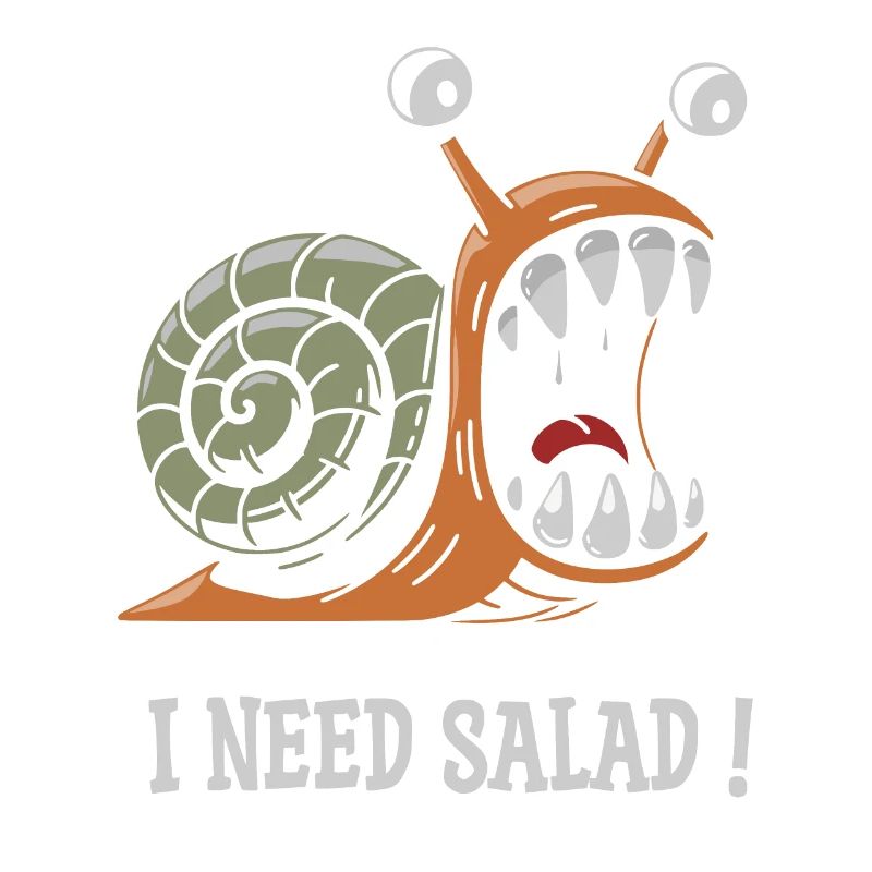 snail, I need salad!