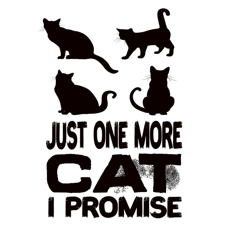 Juste un chat de plus que je promets aux chats de compagnie