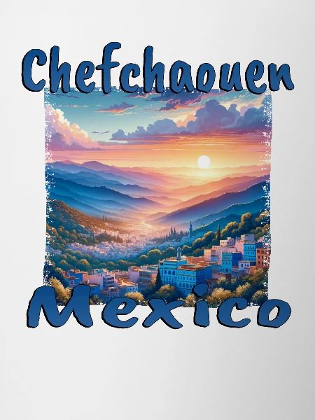 Chefchaouen Mexico Sunset Mountains