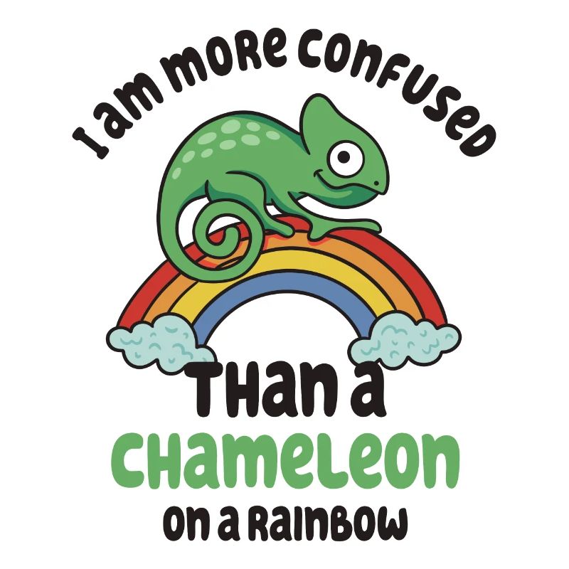 Je suis plus confus qu’un caméléon