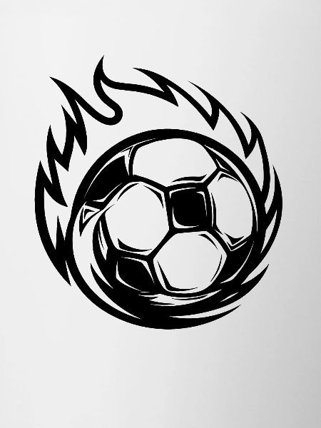 Soccer Cartoon Style
