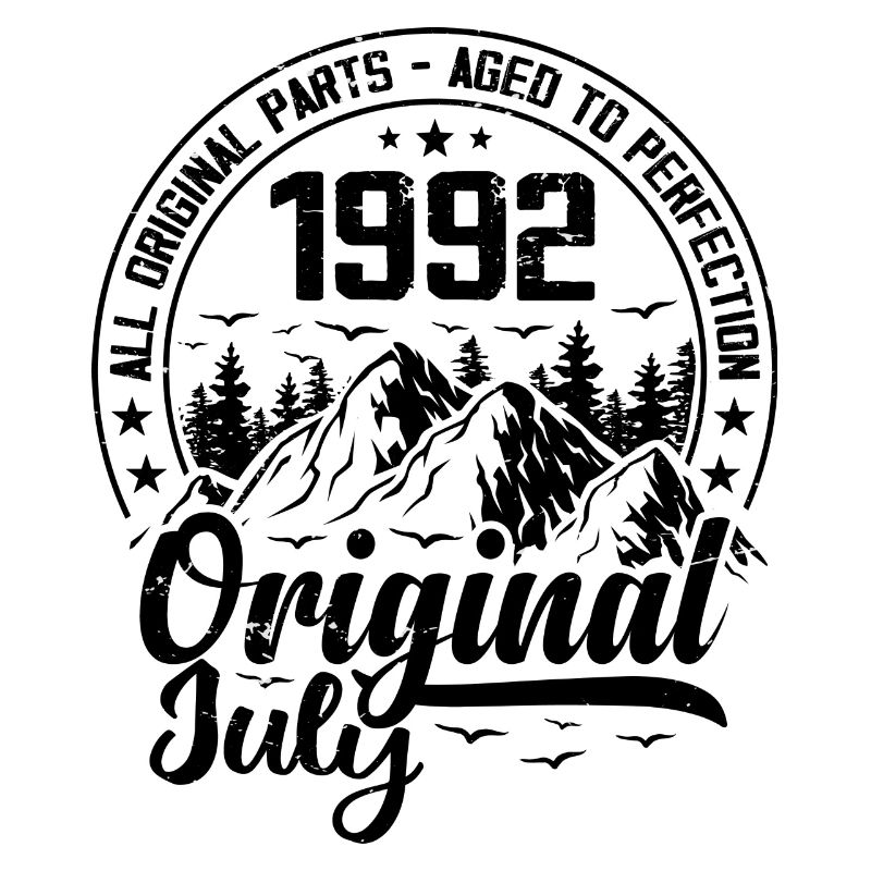 1992 July Original: 32 Years Anniversary Gift