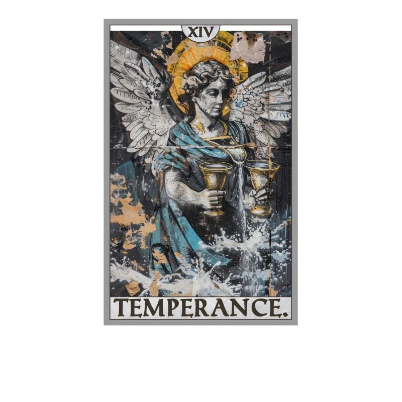 Carte de tarot Carte de tarot Tempérance Tempérance