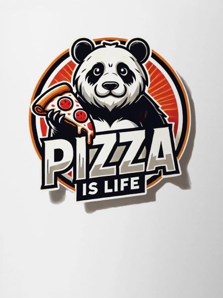 Pizza Is Life Panda