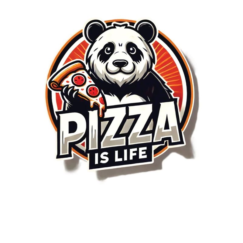 La pizza est la vie Panda