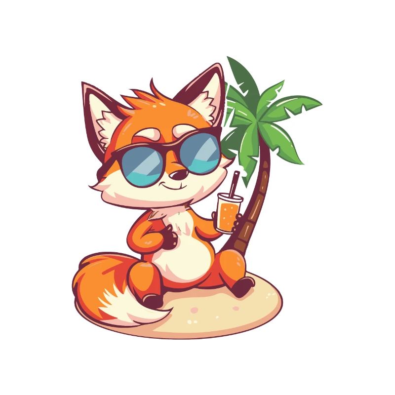 Bande dessinée Fox Summer Beach