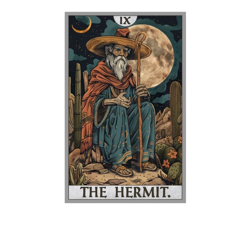Tarotkarten Tarotkarte The Hermit Der Eremit