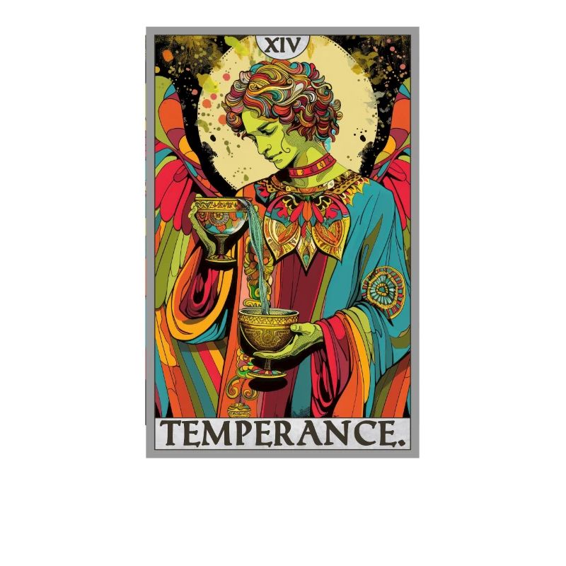 Tarot Card Tarot Card Temperance Temperance