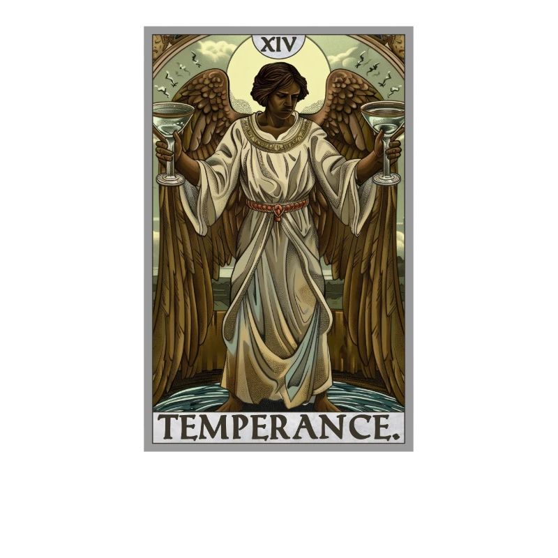 Tarot Card Tarot Card Temperance Temperance