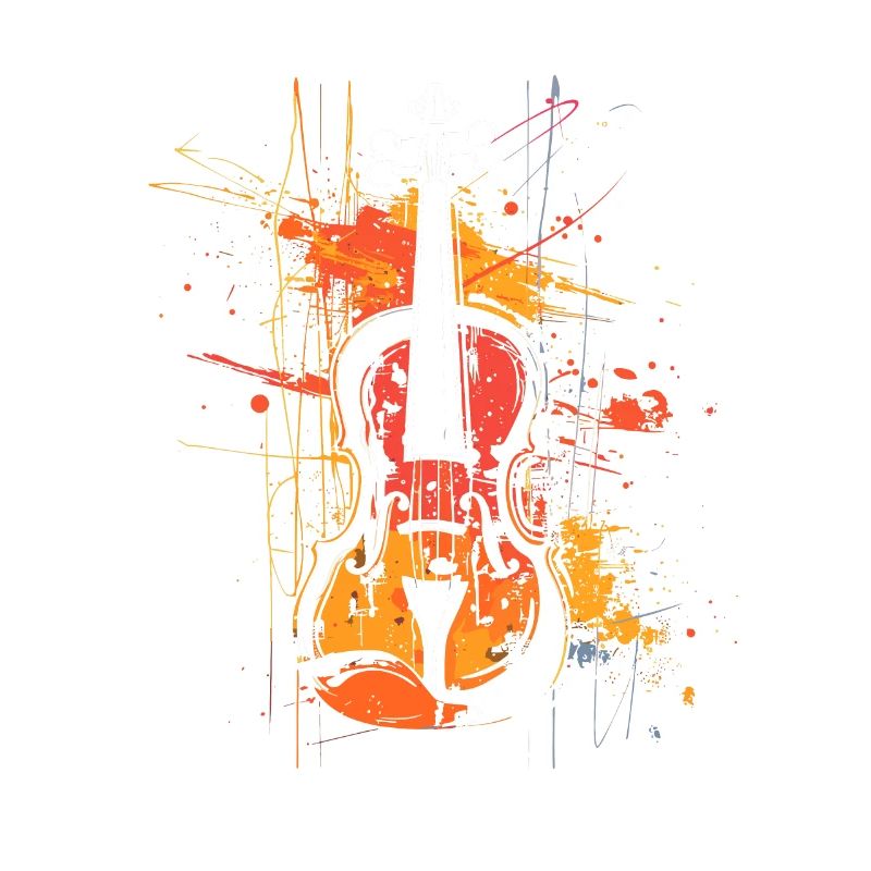 Violon Lineart