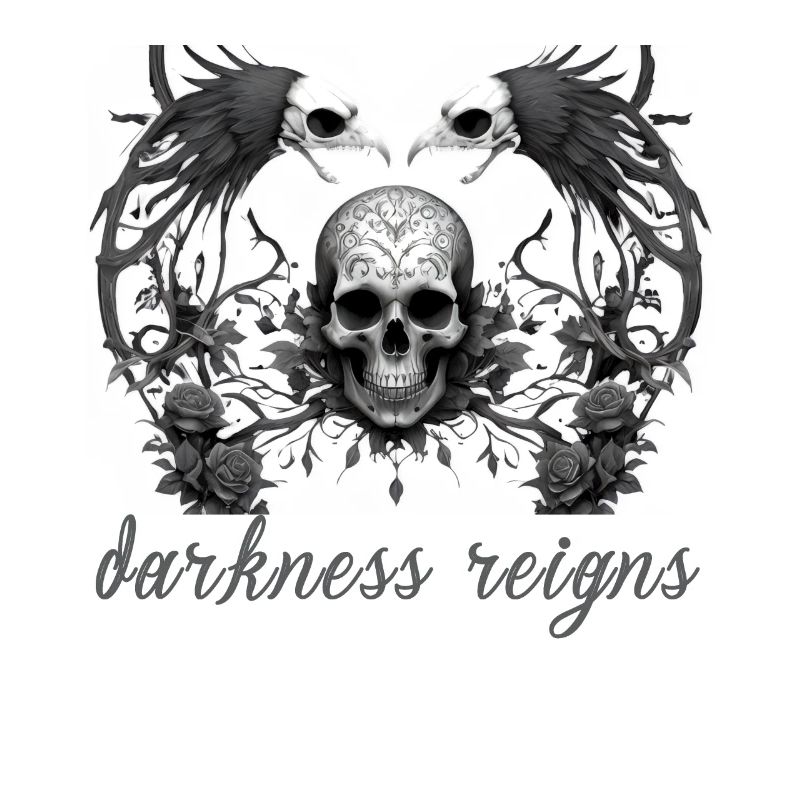 Darkness Reigns Skull Crows