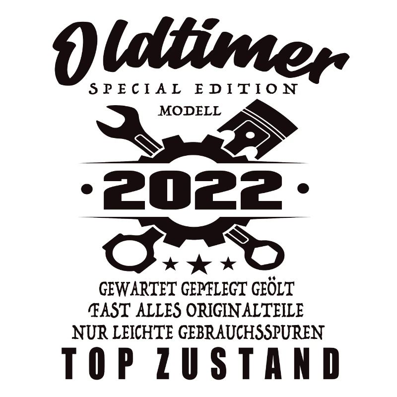 Oldtimer Special Edition Modell 2022 Geburtstag