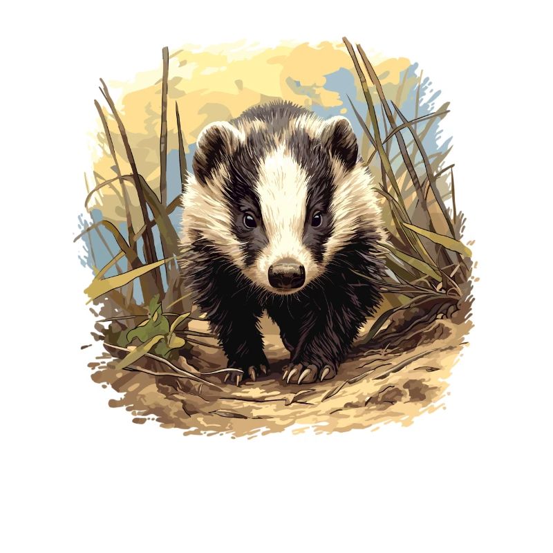Badger Dachse Dachs