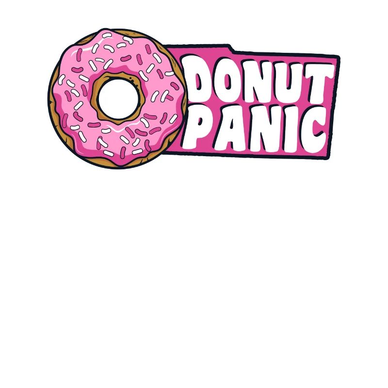 Donut Panic Donut glasierter Maker Liebhaber Donut
