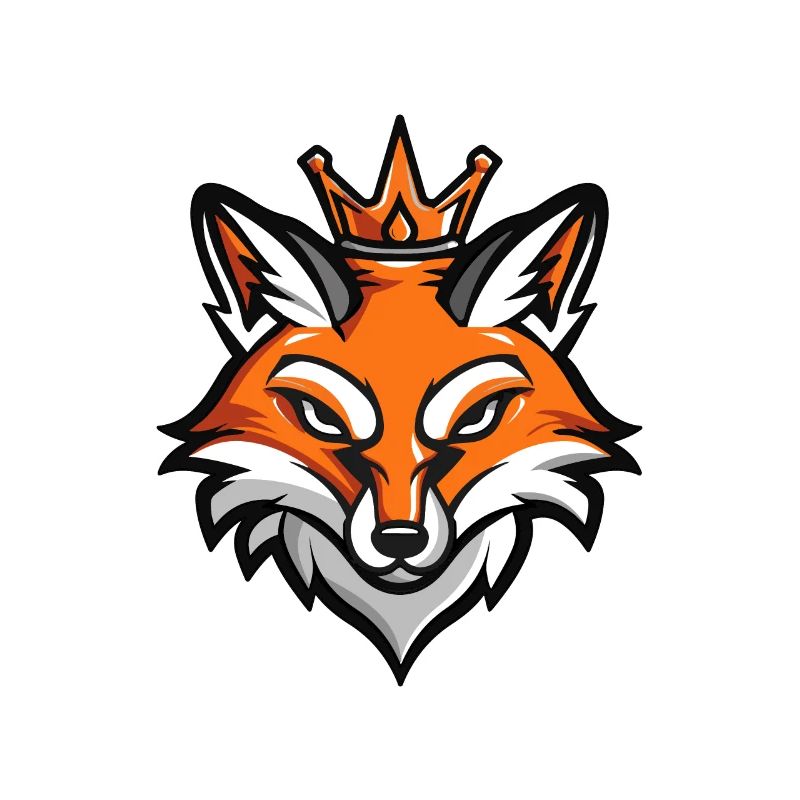 Couronne de tête de renard