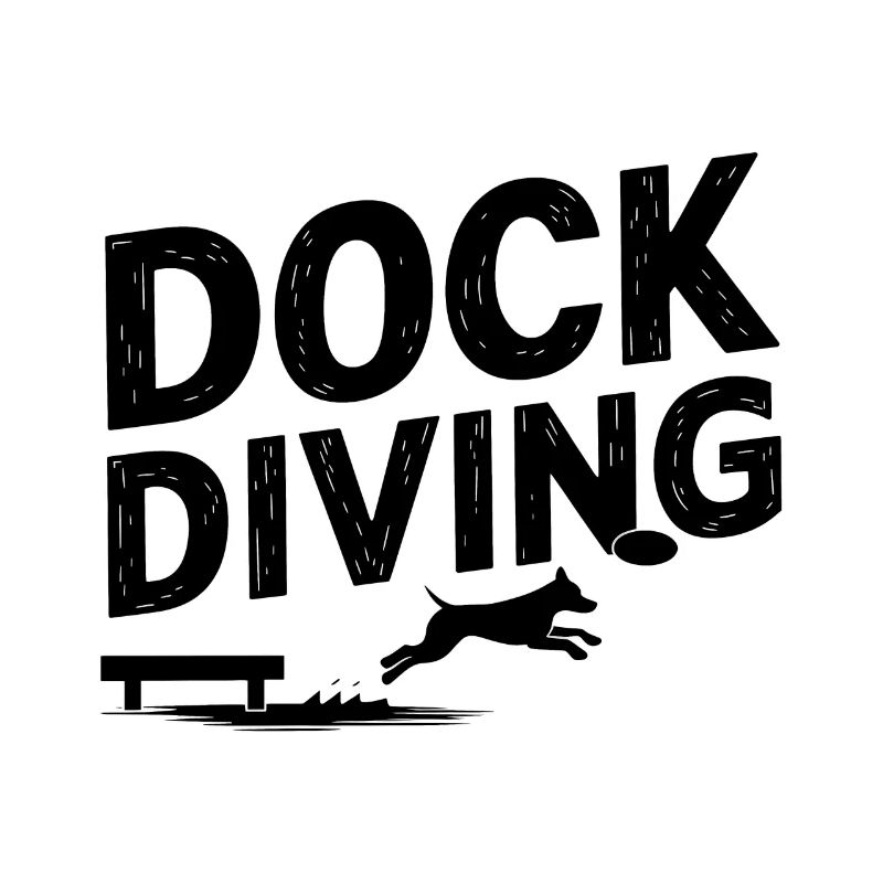 Dock Diving Saying Dog Diving Dock Diving Gift