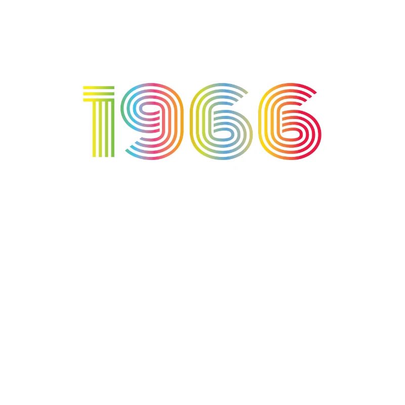 1966 Anniversaire Funky Année
