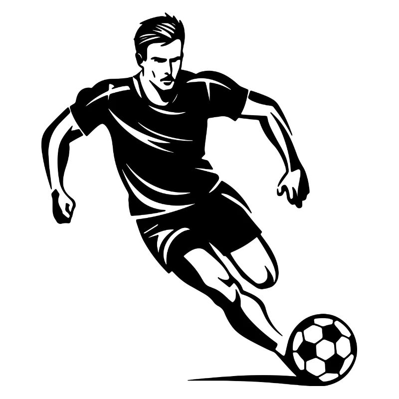 Fußballjunge