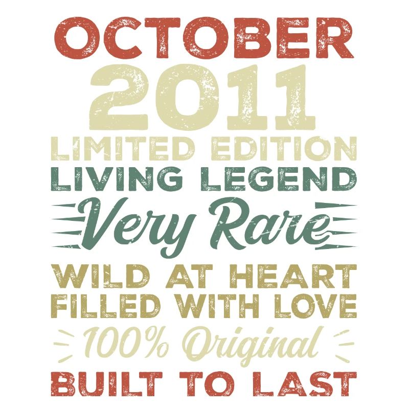 2011 Octobre 2011 Anniversaire Octobre 2011 Original