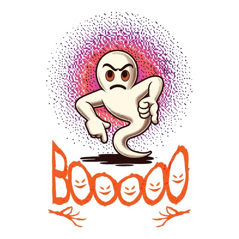 Booing Ghost Drôle Ghost Design