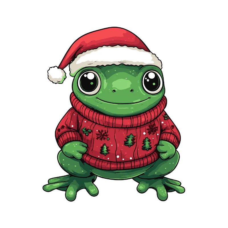 Grenouille Noël