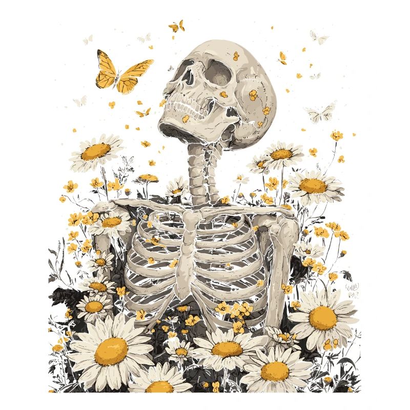 Fleurs squelettes