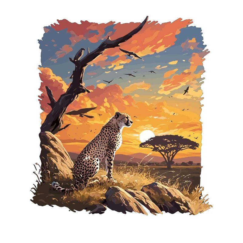 Guépard Geparde Gepard
