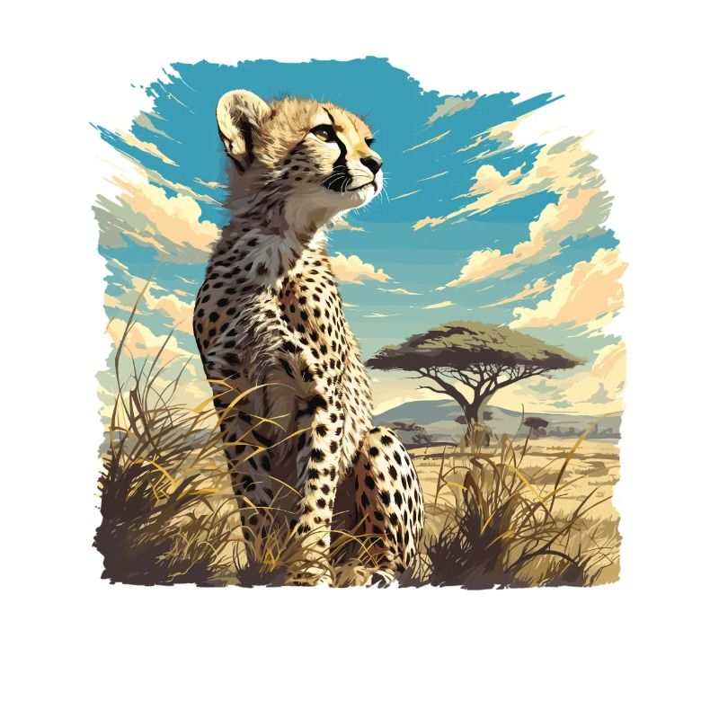 Guépard Geparde Gepard
