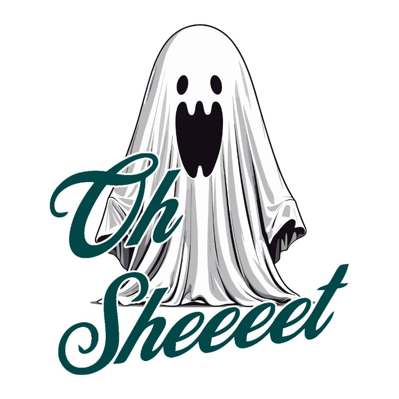 Oh Sheet Ghost Drôle Halloween Fun