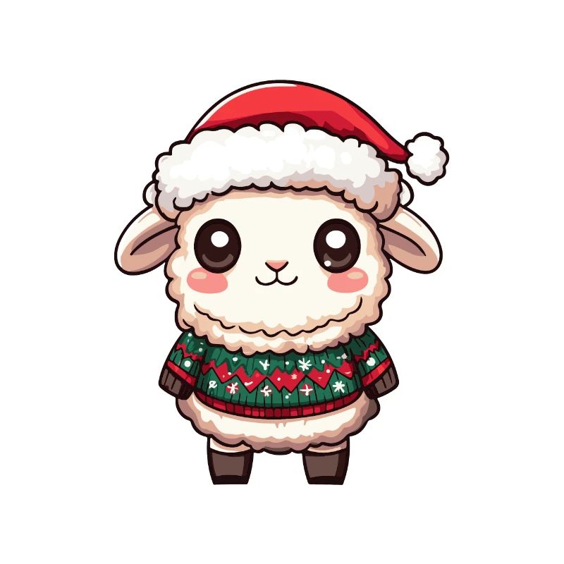 Sheep Christmas Comic
