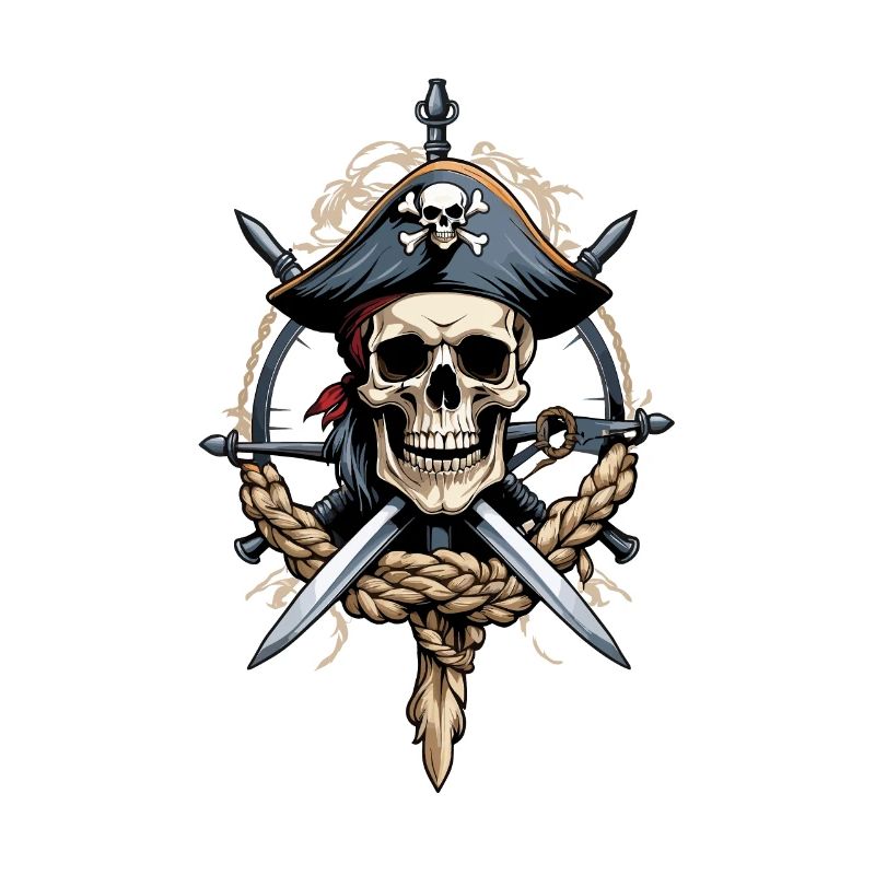 Pirate Flags Skull Jolly Roger Pirate Costume