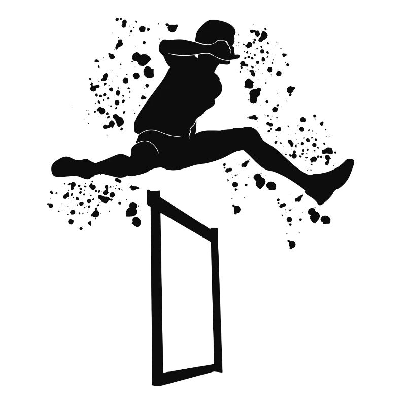 Course de haies Course d’obstacles Courses de haies pour enfants
