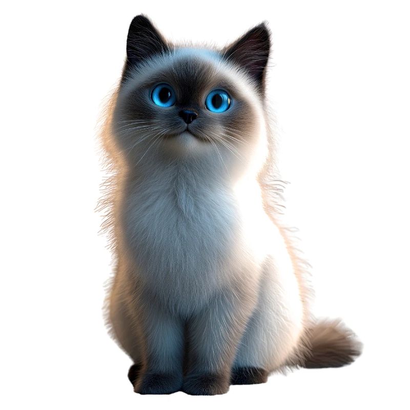 Birma Katze Heilige Birmakatze Süße Birma Katzen