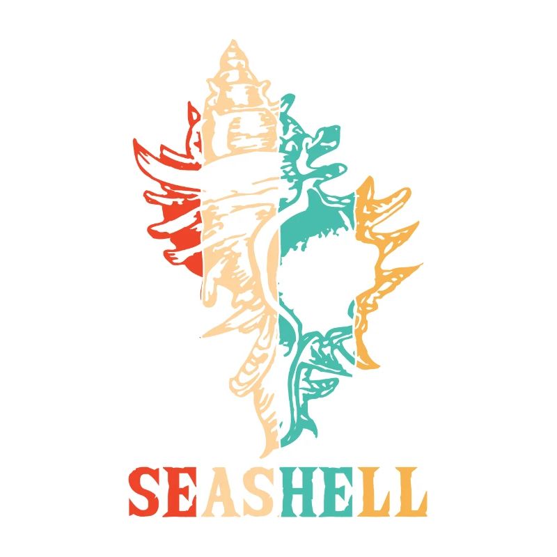 Retro Seashell Shelling Bag Bivalvia Seashell