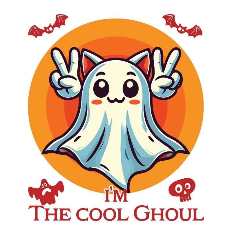 Ich Bin Der Coole Geist Halloween Spaß