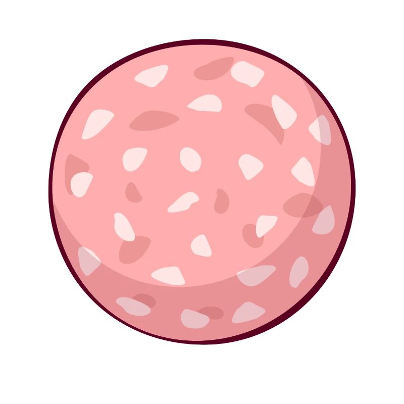 Fleischwurst Kostüm Fleischer Fleisch Wurst