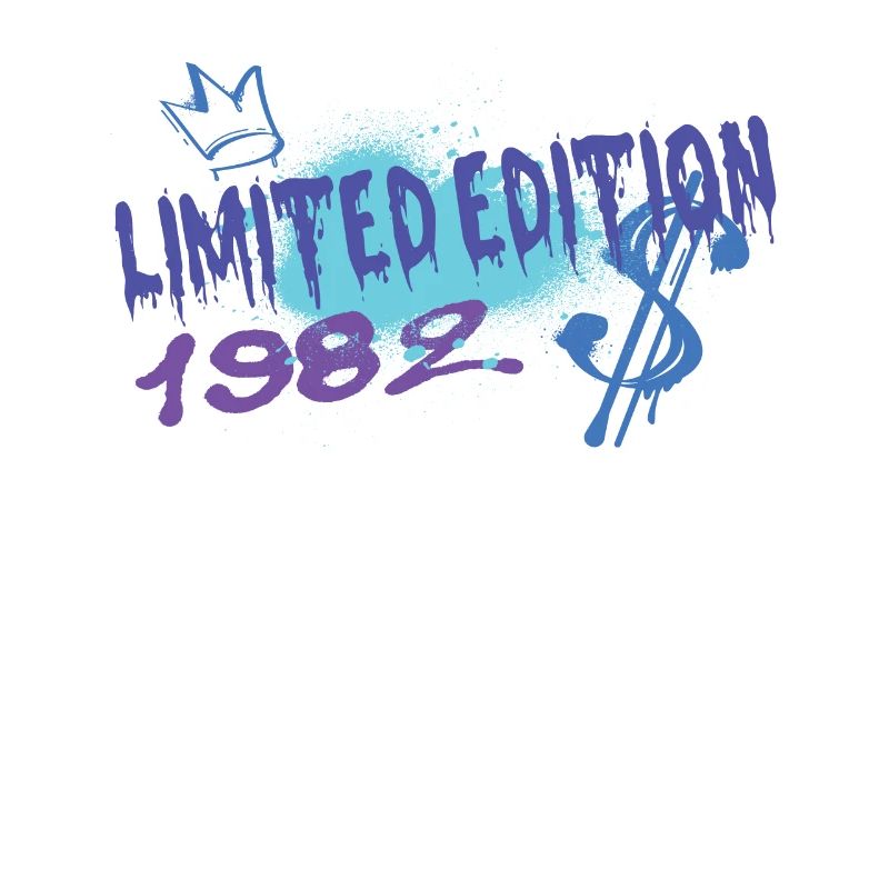 Edition Limitée 1982 Anniversaire Né 1982