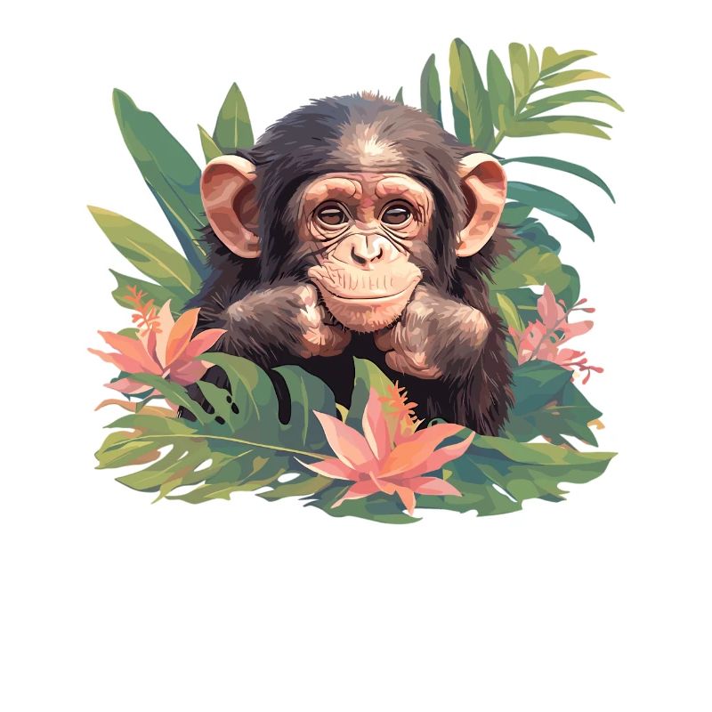 Chimpanzee Schimpansen Schimpanse