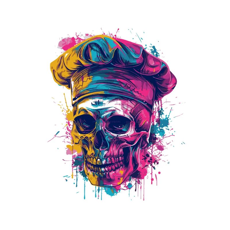 Chef Chef Skull