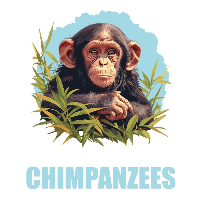 Chimpanzee Schimpansen Schimpanse