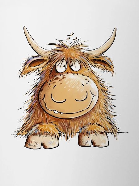 Funny Scottish Highland Cattle Highlanders