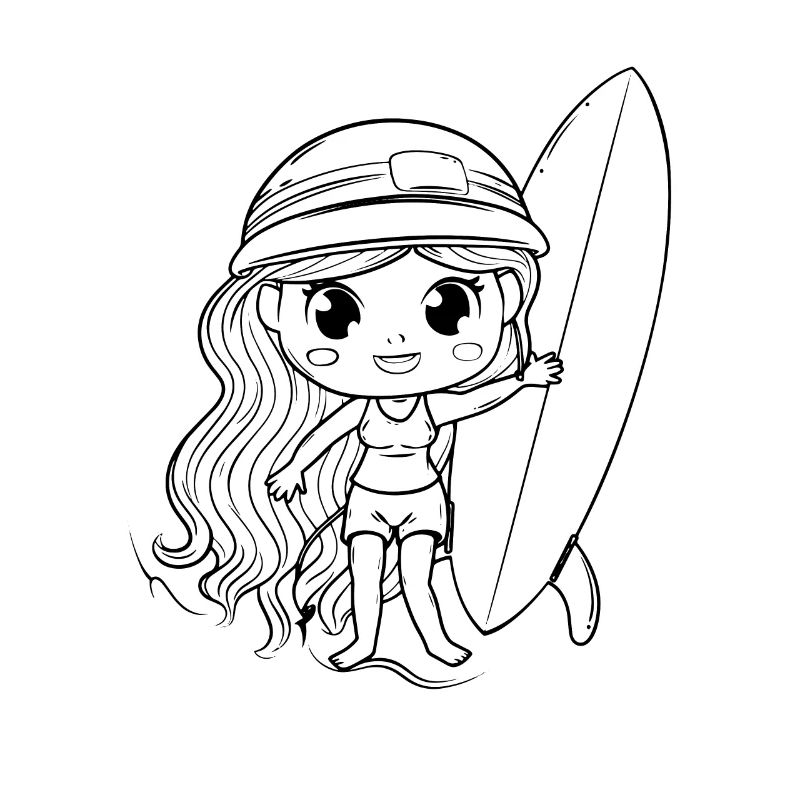 Petit surfeur