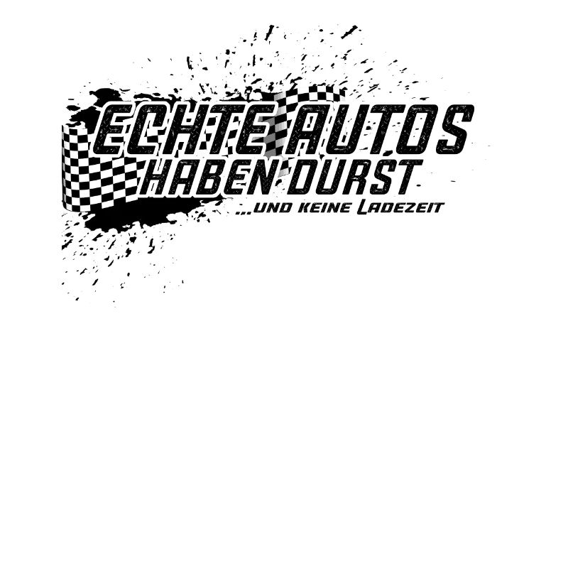 Echte Autos haben Durst Motorschau Benzin PS