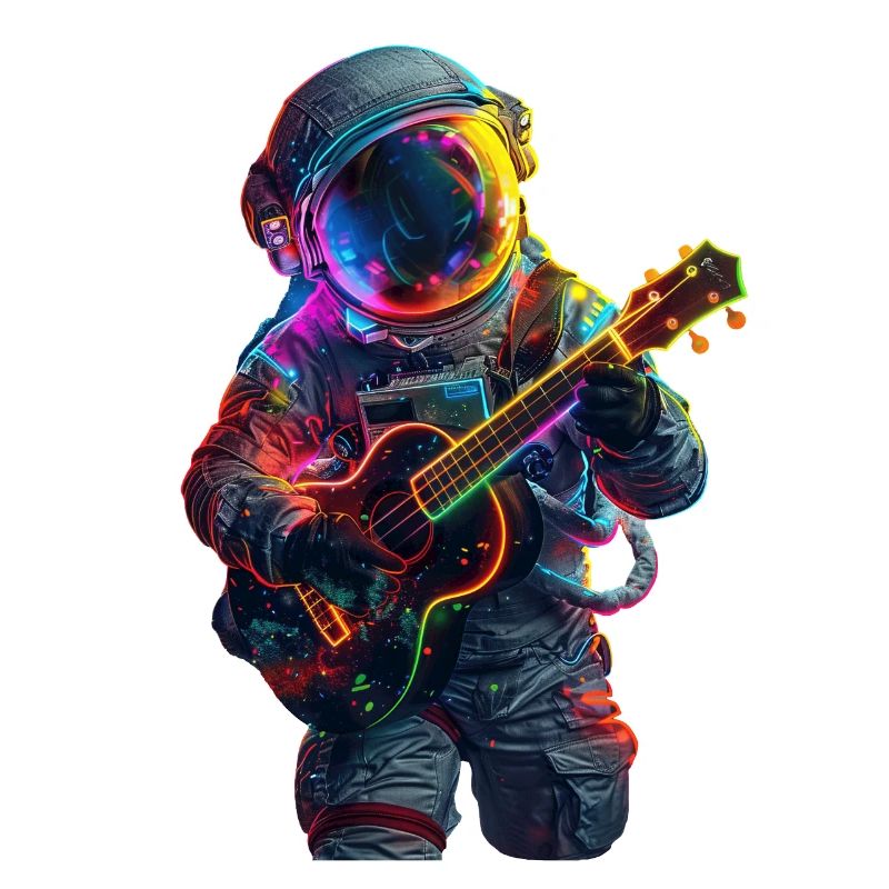 Ukulélé astronaute