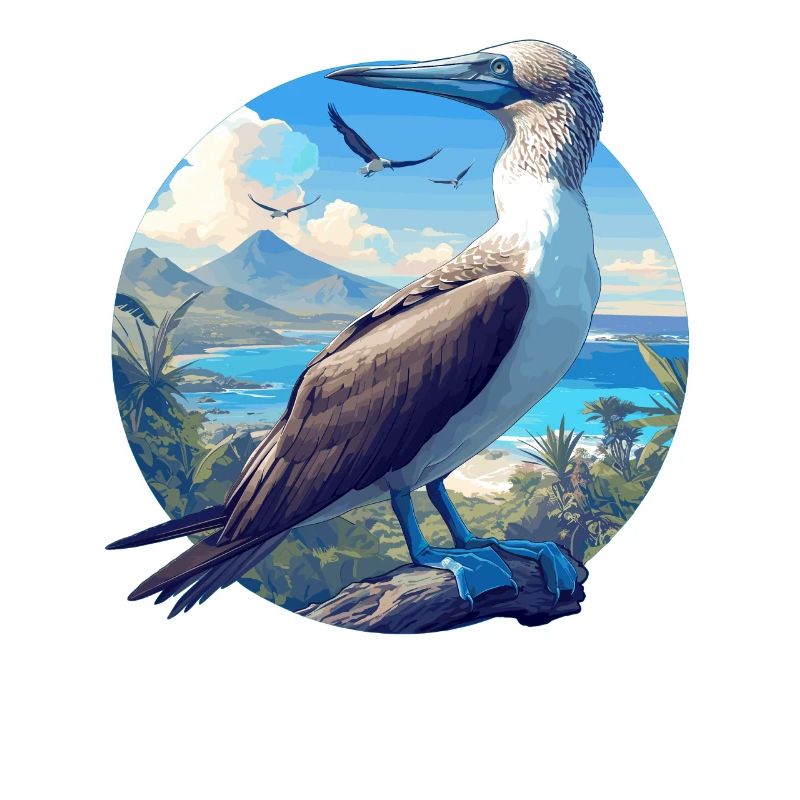 Fou à pieds bleus