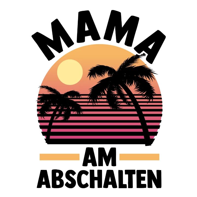 Urlaub Urlauberin Mutter Mama