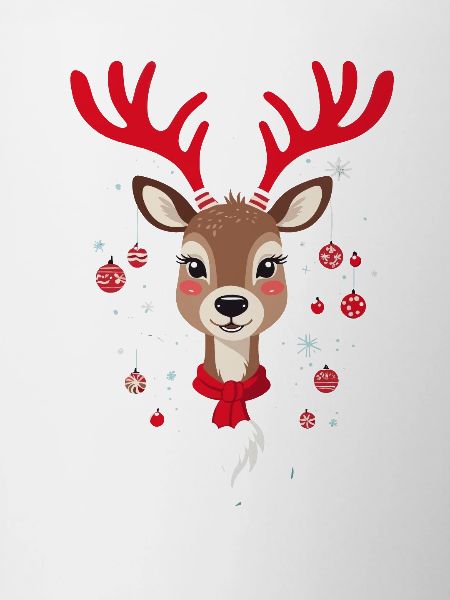 Joyeux Noël Renne Magie