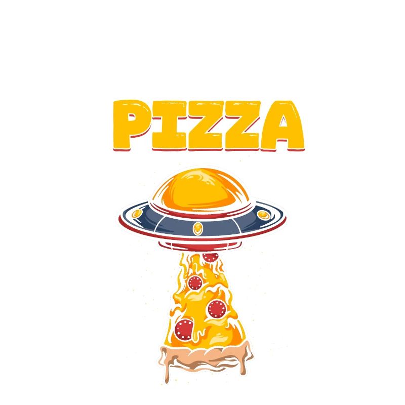 Only here for the pizza - the ultimate UFO Alien